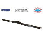 Replacement Steel Front Upper Bumper Cover Retainer (See compatibility Chart)
