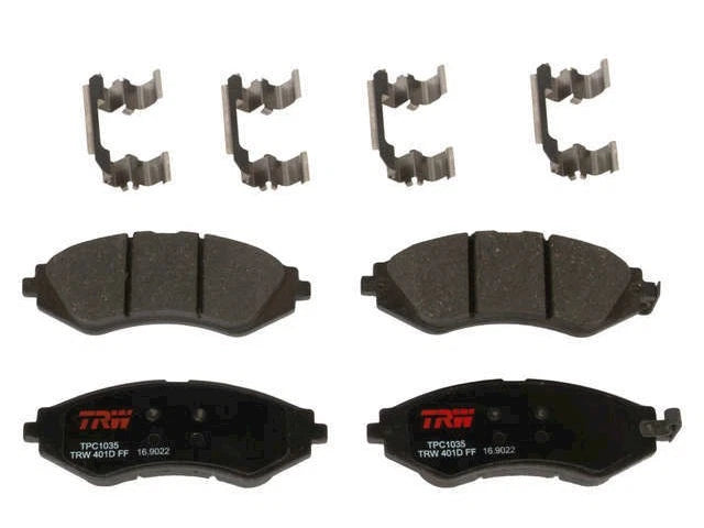Set of 4 Front Brake Pads for Suzuki Reno (2005–2008) CN544QD Ceramic