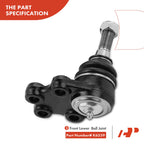 10x Front Control Arm Sway Bar Link Tie Rod End for Silverado 1500 (2007-2018)