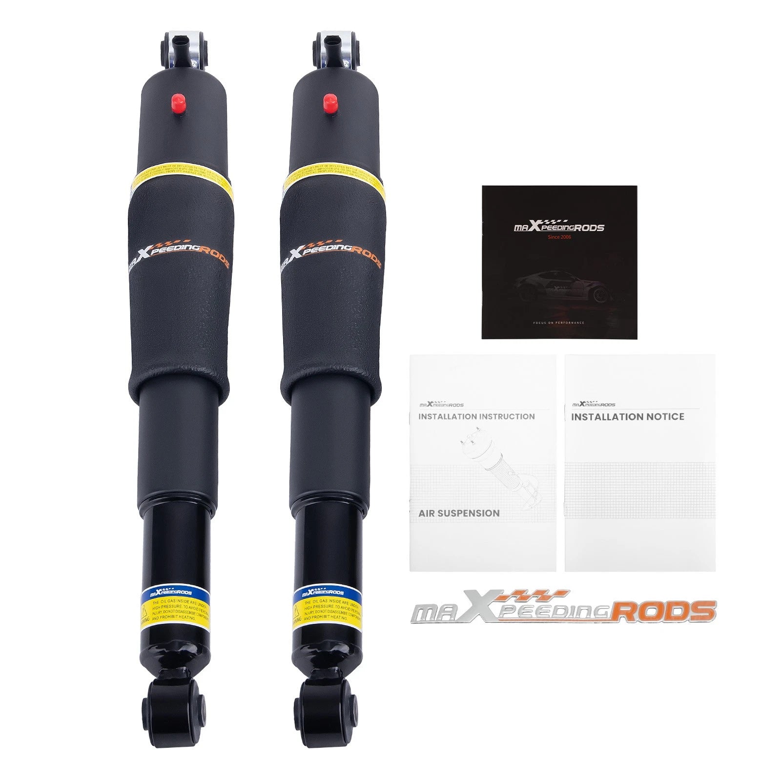2X Rear Air Shock Suspension Strut for Cadillac Escalade (2002–2020) 25979391