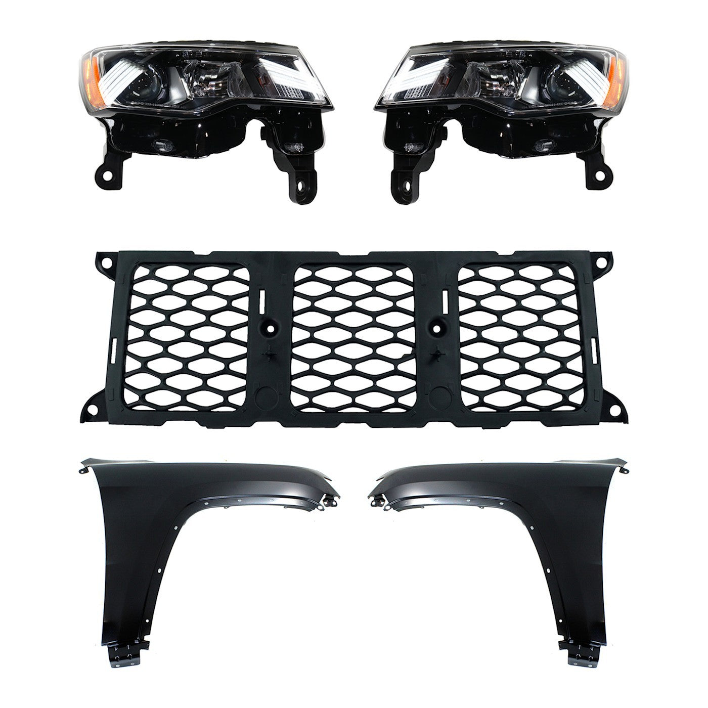Fender Quarter Panel Set for Jeep Grand Cherokee (Driver & Passenger Side)