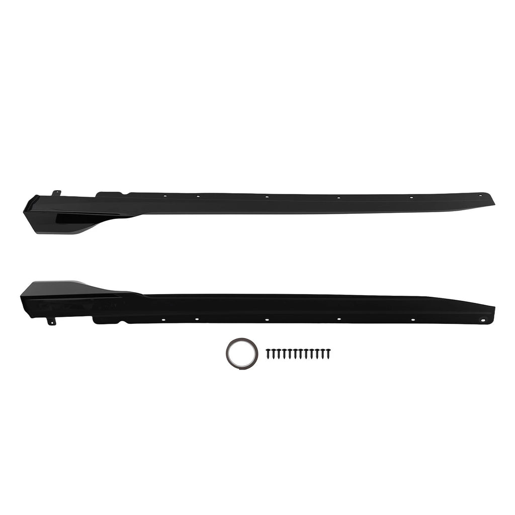 Side Body Extensions for BMW 3-Series G20 (2019-2022) Gloss Black ABS Pair