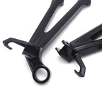 Black Rear Passenger Foot Pegs Footrest Bracket for Suzuki GSX-R 600 750 (2011–2023)