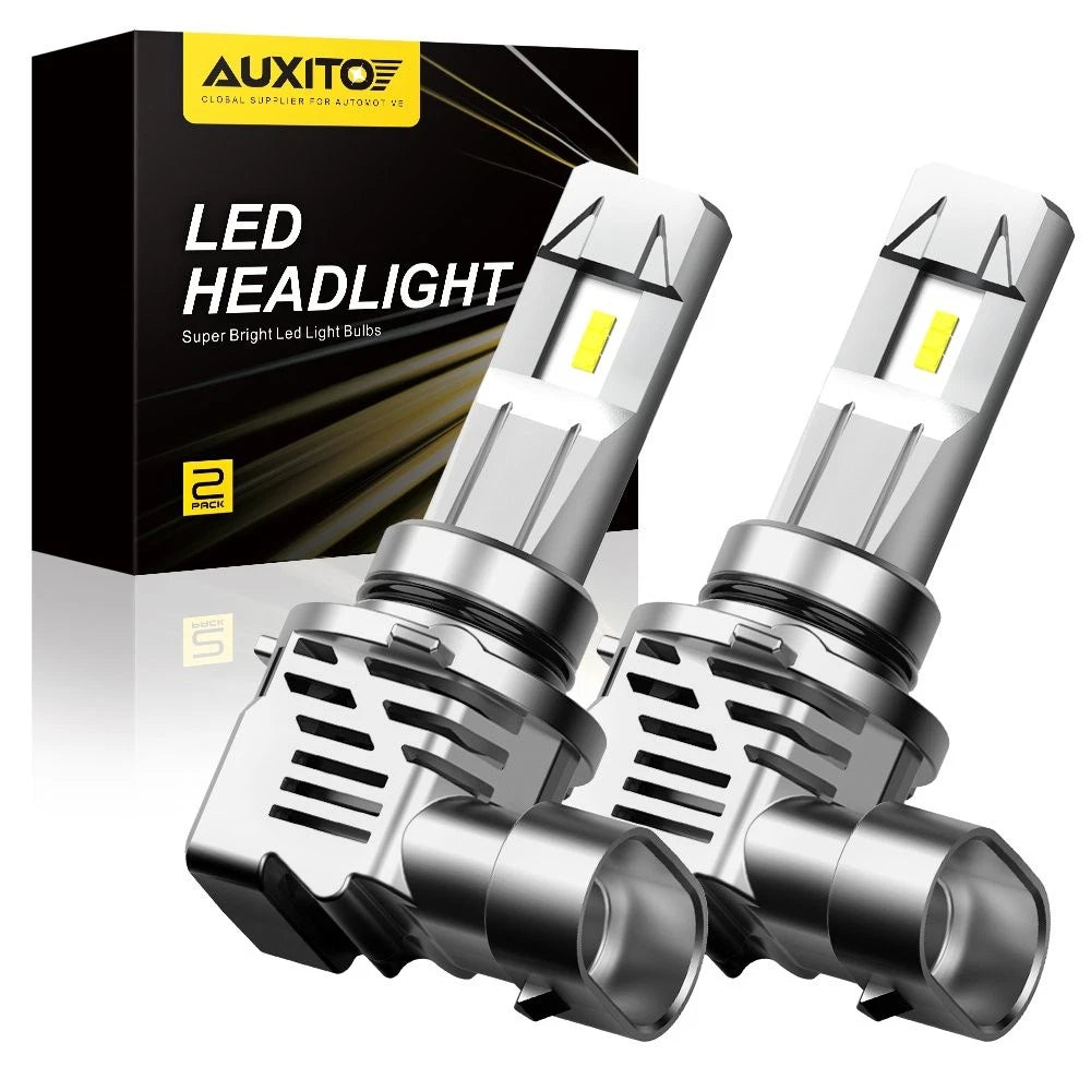 2X AUXITO 9006 HB4 LED Headlight Bulb Low Beam 12000LM 6500K for