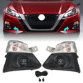 Set of 4 Front Turn Signal Lights & LED Fog Lamps for Nissan Altima (2019–2021)
