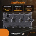 Engine Valve Cover with Gasket for Nissan Altima Sentra 2.5L (2007–2013) 13270JA00A