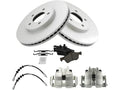 Front Brake Pad Rotor Caliper Set for Mazda Tribute (2008–2009) XF844QG