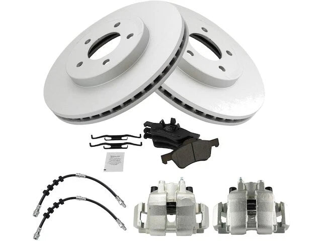 Front Brake Pad Rotor Caliper Set for Mazda Tribute (2008–2009) XF844QG