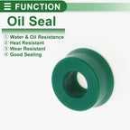 Set of 5 Oil Seal Rotary Shaft Seal 8x18x8mm for Various Models