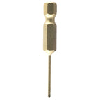 Set of 4 Alloy Steel Screwdriver Bits PH00 PH0 PH1 PH2 for 1/4 Inch Hex Shank