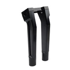 Black 10" Pullback Handlebar Risers Clamp for Harley 1" Handlebar