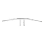 Chrome 8 Rise T-Bar 1.5 Handlebar for Harley Softail Fat Boy Bob (2018-2024)