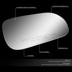 Right Side Rear View Mirror Glass Lens for Honda Accord Sedan (1998–2002) AC1323104