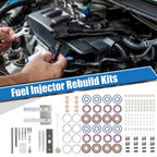 Set of 1 Injector Rebuild Kit for Ford Powerstroke 7.3L (1994) Metal Rubber