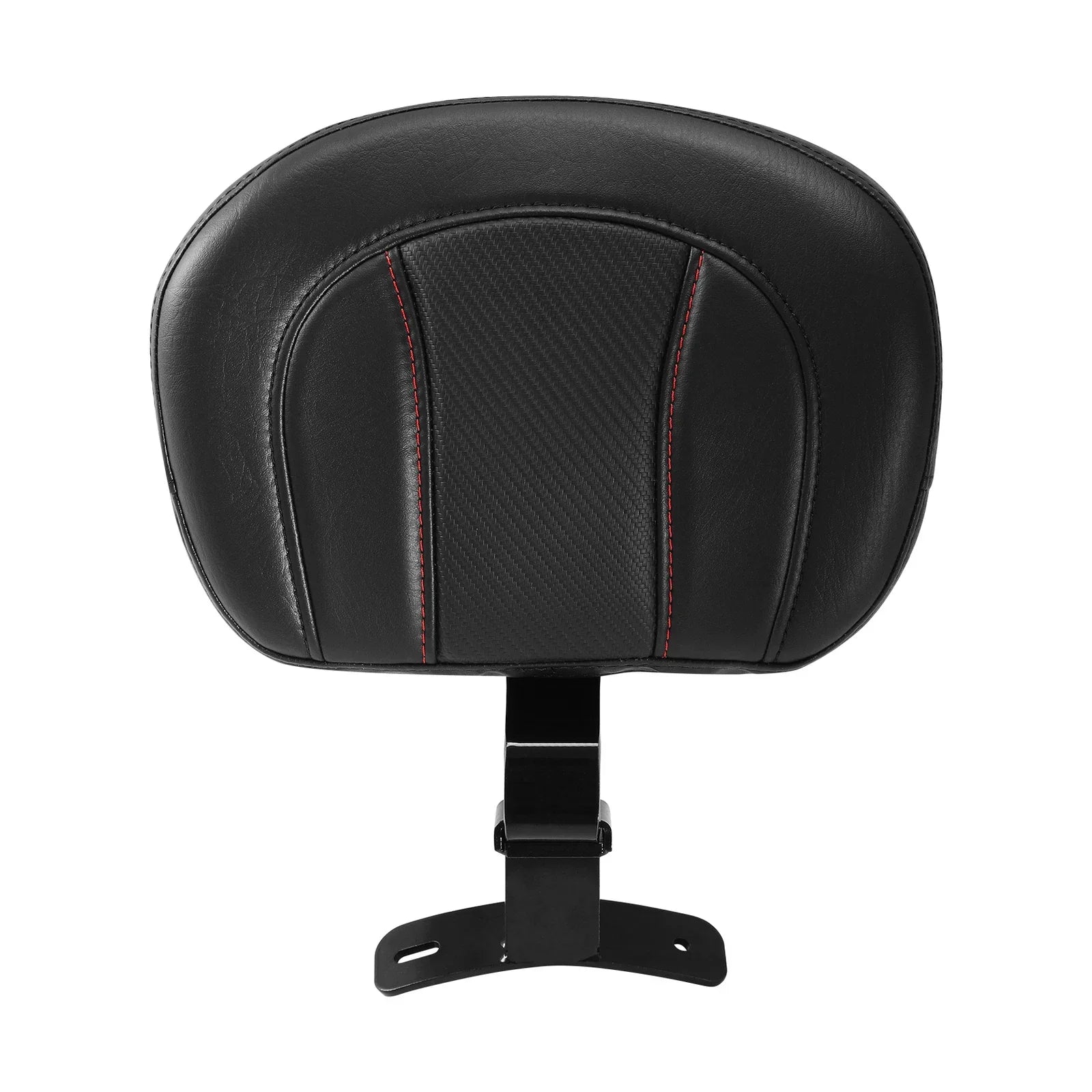 Black Front Rider Backrest for Harley Touring Road King Glide (2009-2023)