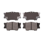 DuraGo Rear Rotors & Advics Ceramic Disc Brake Pads Kit for Avalon Camry ES350 (FWD)