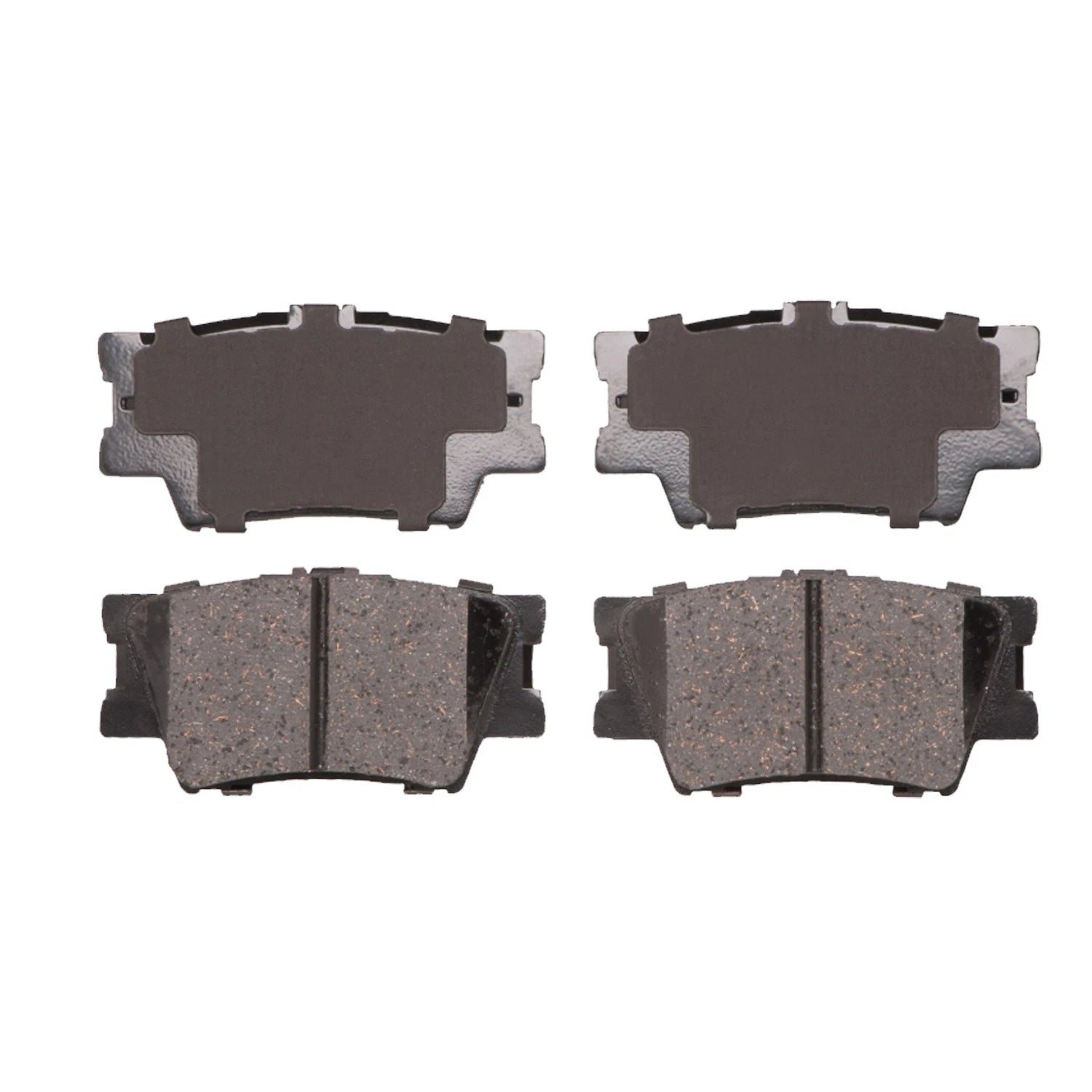 DuraGo Rear Rotors & Advics Ceramic Disc Brake Pads Kit for Avalon Camry ES350 (FWD)