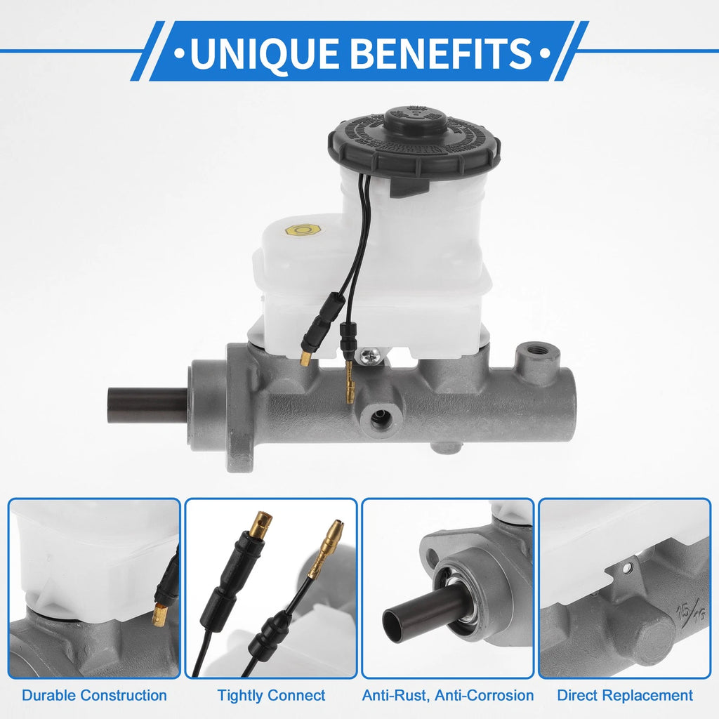 Brake Master Cylinder with Reservoir No. 46100S04L52 for Honda Civic EX (1997–1998)