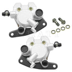Front Left Right Brake Calipers & Pads for Kawasaki KFX400 KSF400 (2003–2006)