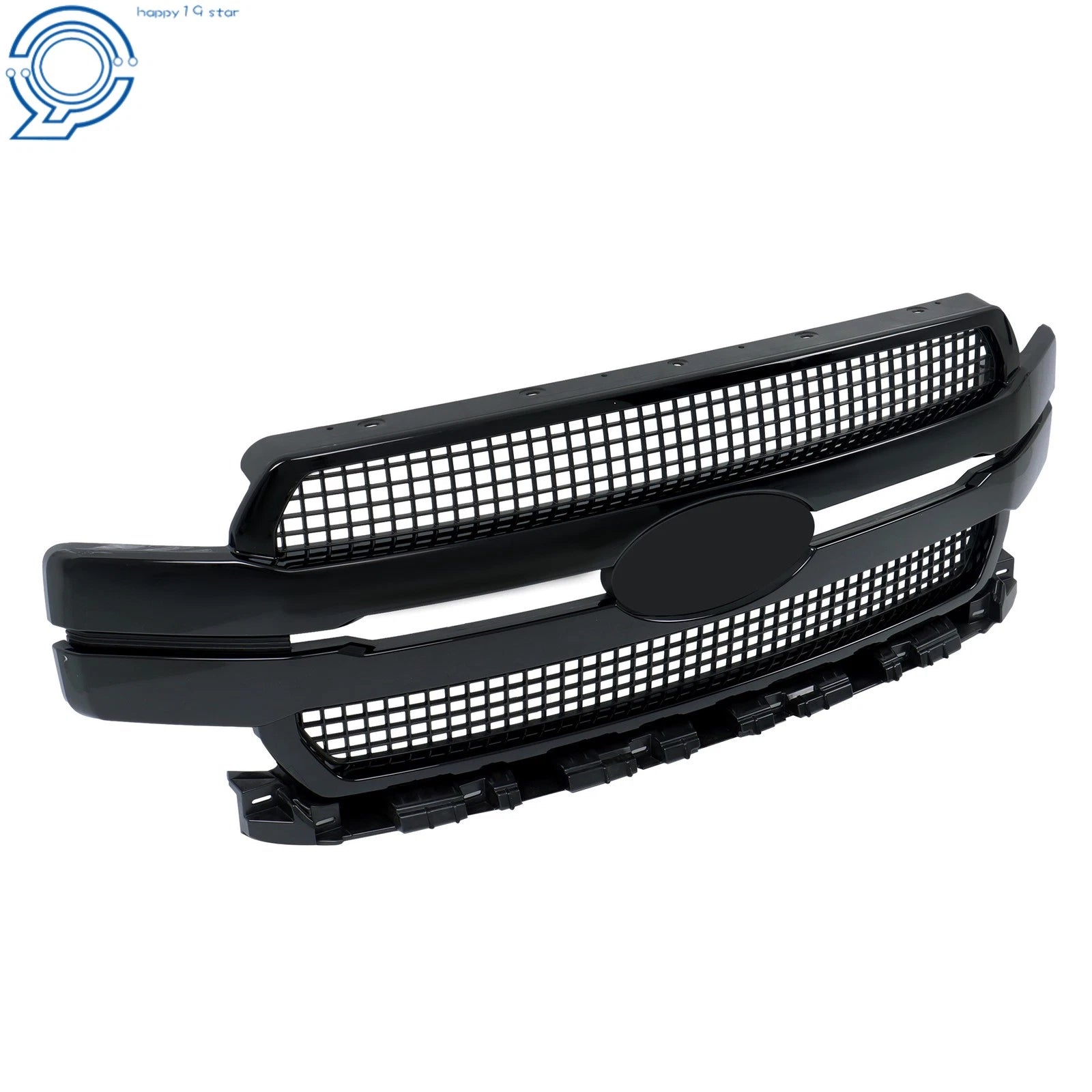Gloss Black Front Grille for Ford F-150 Platinum (2018-2020)