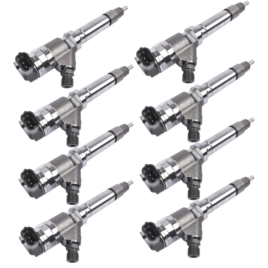 8pcs Diesel Fuel Injectors for Chevy Duramax Savana (2007–2010) 0445120082