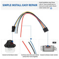 HVAC Blower Motor Resistor Connector 5 Pins & 2 Pins for Chevy Silverado 1500 (2007–2013)