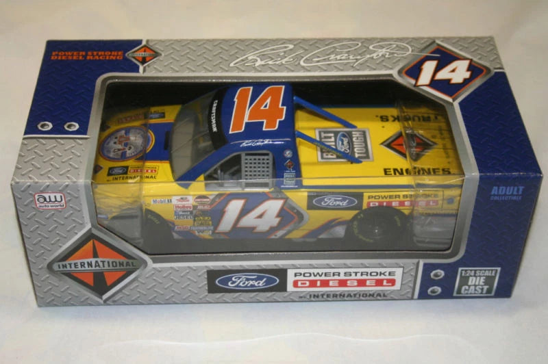 Rick Crawford #14 Powerstroke Ford NASCAR Diecast Truck Toy