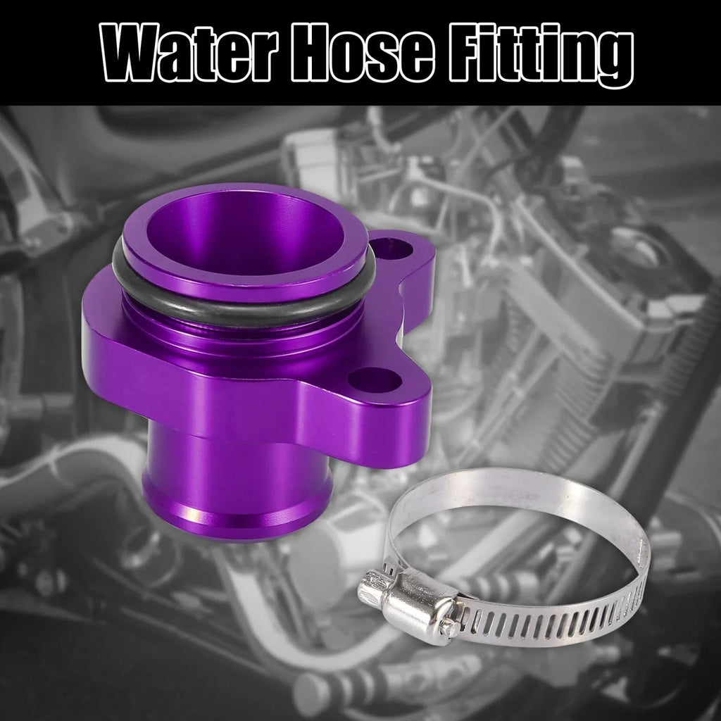 Water Hose Fitting Replacement Set Purple for BMW 325i 335i 525i