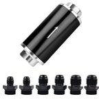 Inline Fuel Filter for Universal Applications (100 Micron, Cleanable)