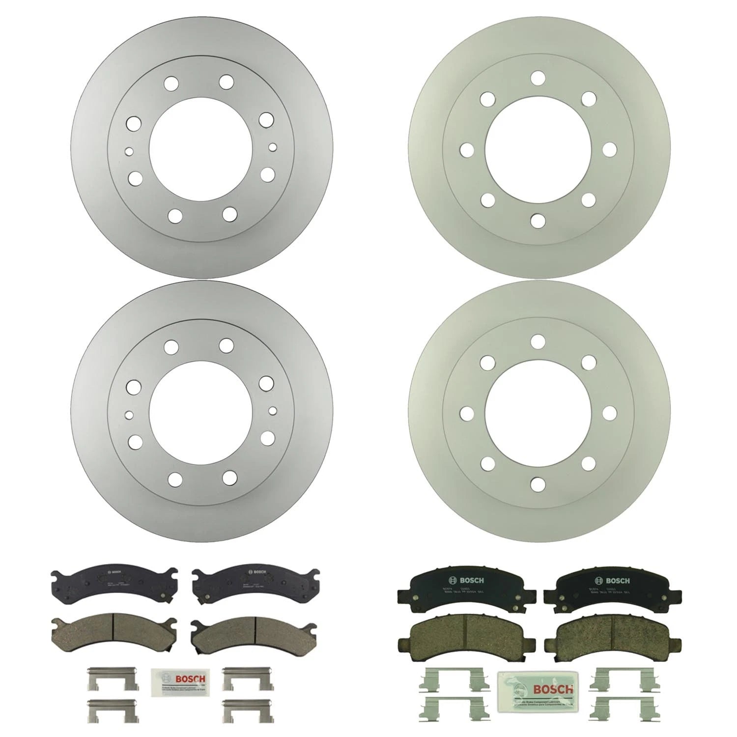 Bosch Quietcast Ceramic Disc Brake Pad Kit for Express 3500 (2003–2023)