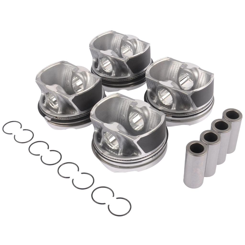 Set of 4 Pistons & Rings Φ84mm for BMW F10 F22 F23 F30 F31 F32 F33 (2011–2019)