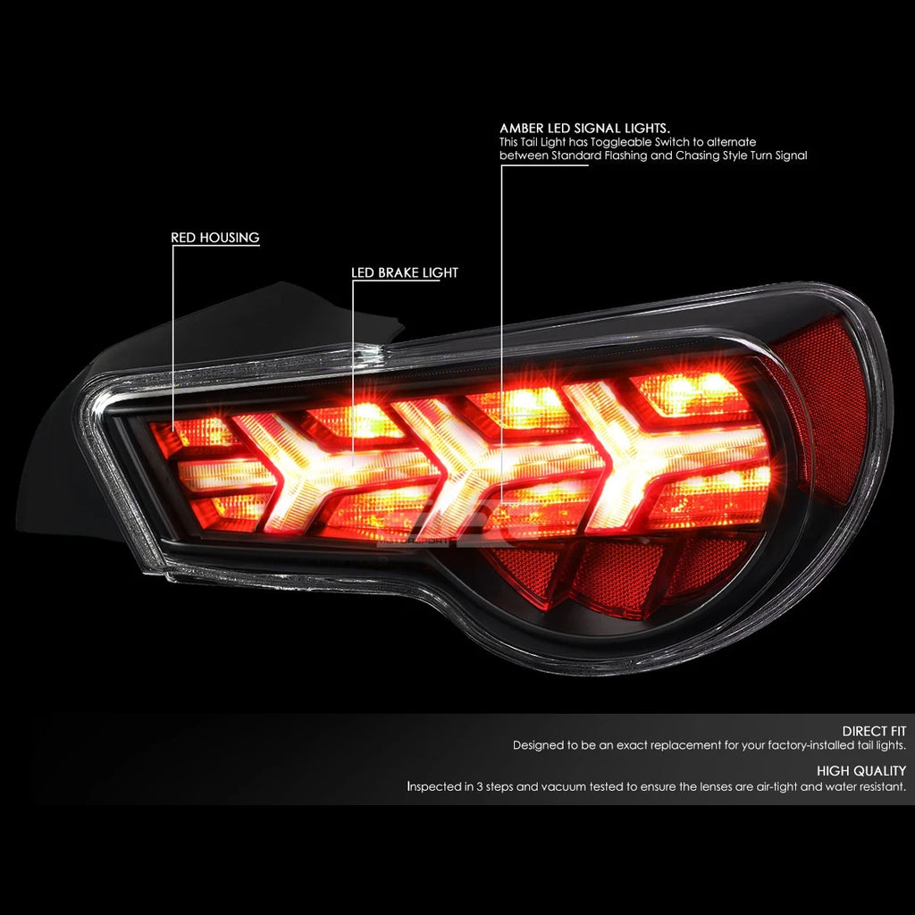 LED Sequential Arrow Tail Lights for Scion FRS (2013–2017)