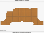 EVA Pads Flooring Mat for Matrix Explorer 760 Catamaran