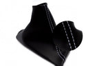 Emergency Brake Boot for Volvo S60 (2005–2008) - Leather Synthetic, White Stitch