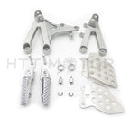 Aluminum Front Rider Footrest Pegs Bracket for Honda CBR 600RR (2007–2014)