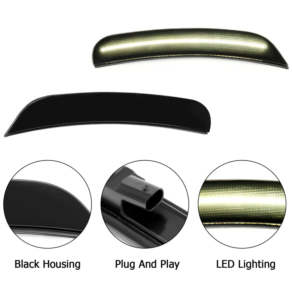 LED Side Bumper Marker Lights for Dodge Charger (2015-2023)