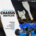 Chassis Glide & Swingarm Skid Plate for Yamaha Raptor 660 (2001–2005)