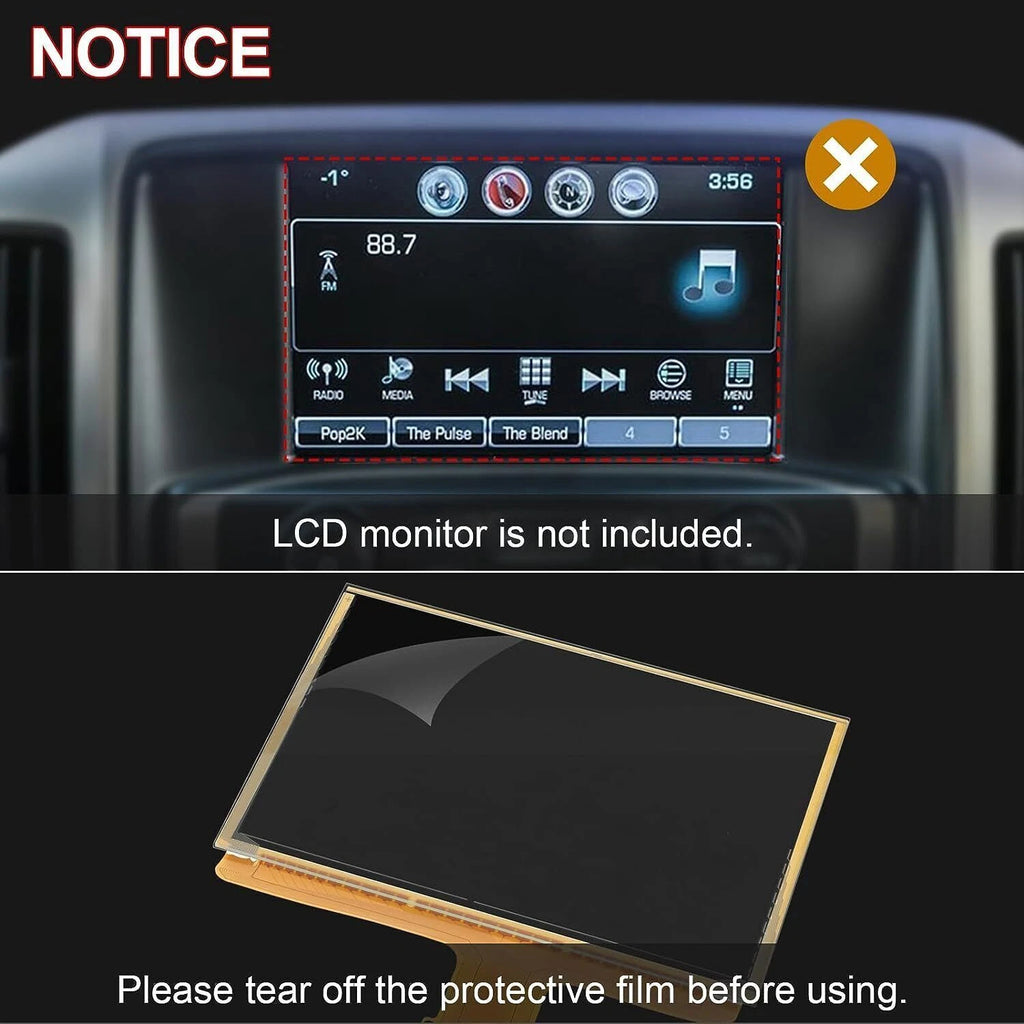 8" 55 Pin Touch Screen for Chevrolet GMC MYLINK Navigation Radio (DJ080PA-01A)
