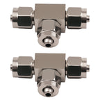 Pneumatic Tee Fittings Quick Couplers for Air Tube Hose Connector