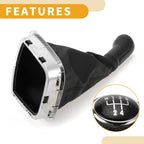 5 Speed Gear Shifter Knob with Cover for VW Polo (2010–2013)