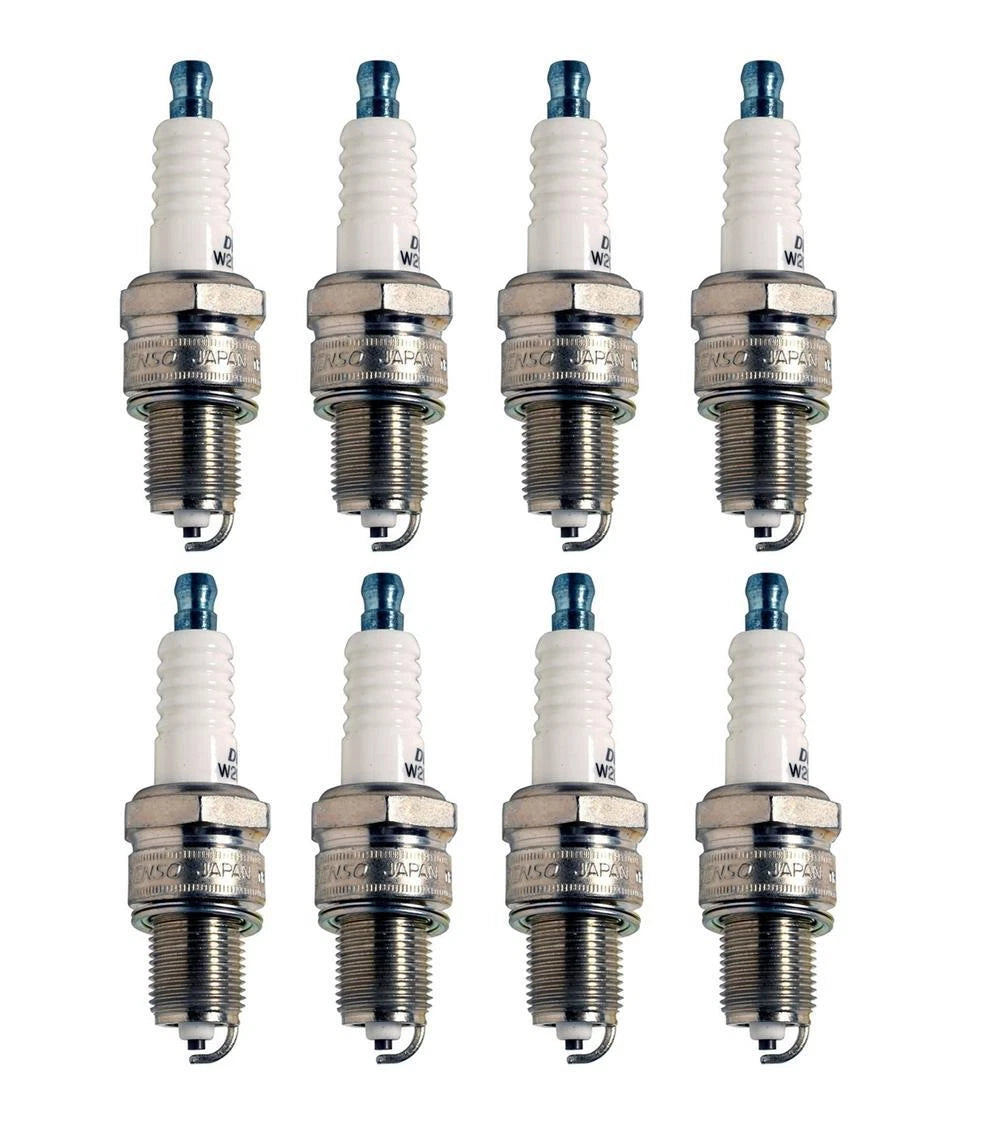 Set of 8 Denso U-Groove Spark Plugs (Gap 0.032) for