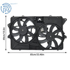 Dual Cooling Fan Assembly for Ford Flex (2009)