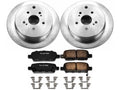 Rear Brake Pad and Rotor Kit for Suzuki Grand Vitara (2009–2013) TV971NR