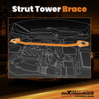Front Upper Strut Bar Suspension Tower Brace for Honda Accord (2018–2024)
