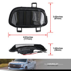 Smoke LED Side Mirror Puddle Light for Chevy Silverado 1500 GMC Sierra (2019)