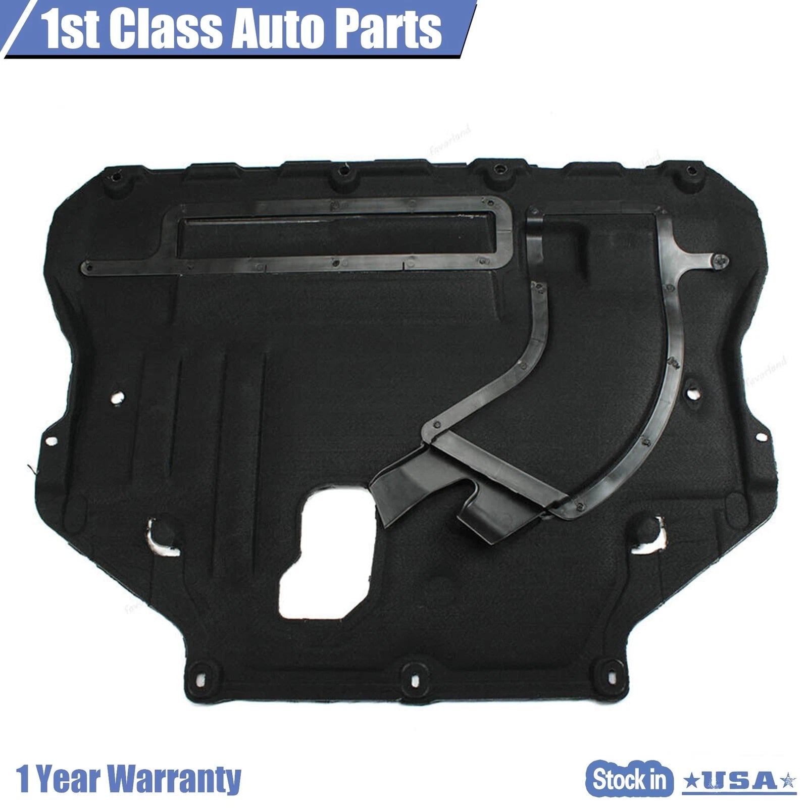 Engine Cover Splash Shield for Ford Lincoln MKC, Escape (2013-2017)