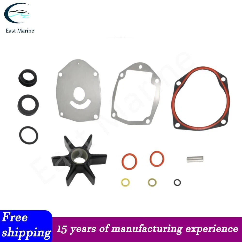 Water Pump Impeller Kit for Mercury Mariner Bigfoot 40-115 HP (All Years)