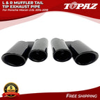 Set of 2 Muffler Tail Tips for Porsche Macan (2014–2018)