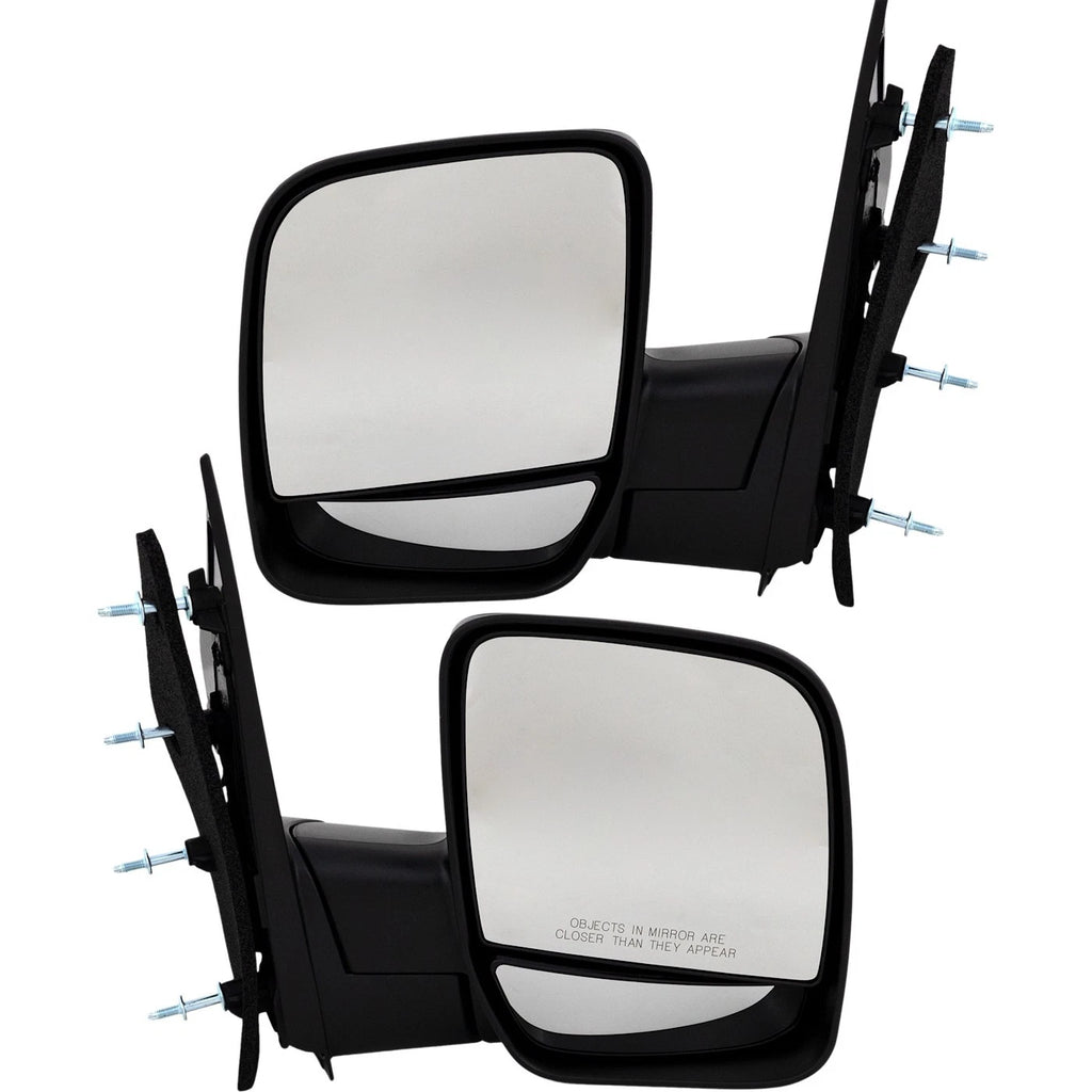Set of 2 Manual Folding Mirrors for Ford E-250 (2003–2004)