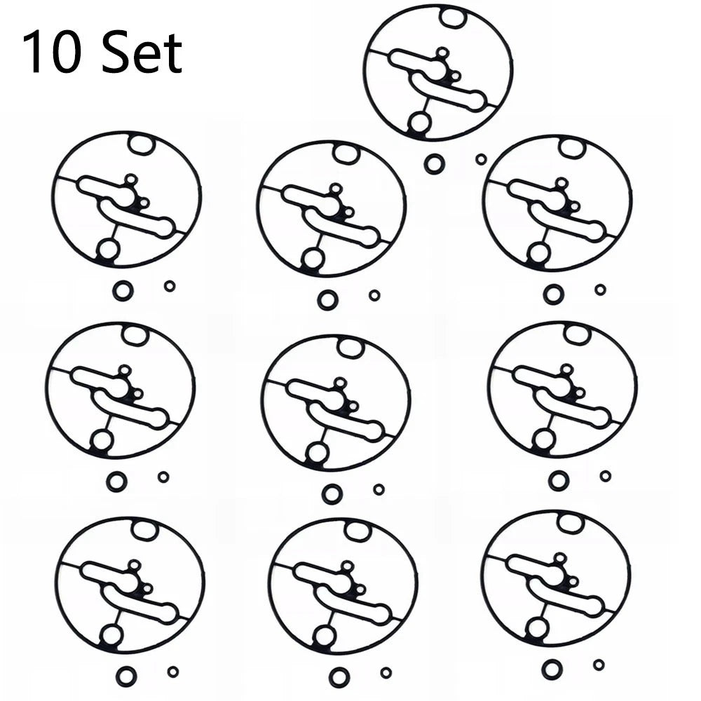 Set of 10 Carburetor Bowl Gasket Kits for Nikki B&S (698781, 796184, 799727)